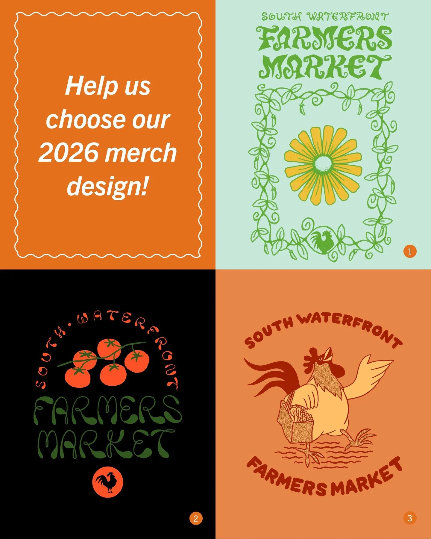 The new 2026 t-shirt designs are here! Vote for your favorite design in the comments or by following the link in our bio. A winner will be chosen on March 10th. Huge thanks to our friends at @parachutestrategies for these great designs!