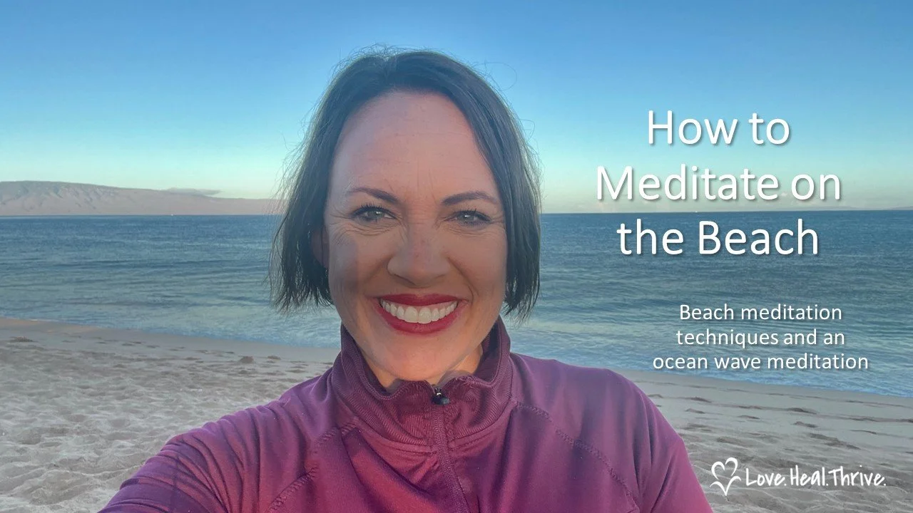 How to meditate on the beach