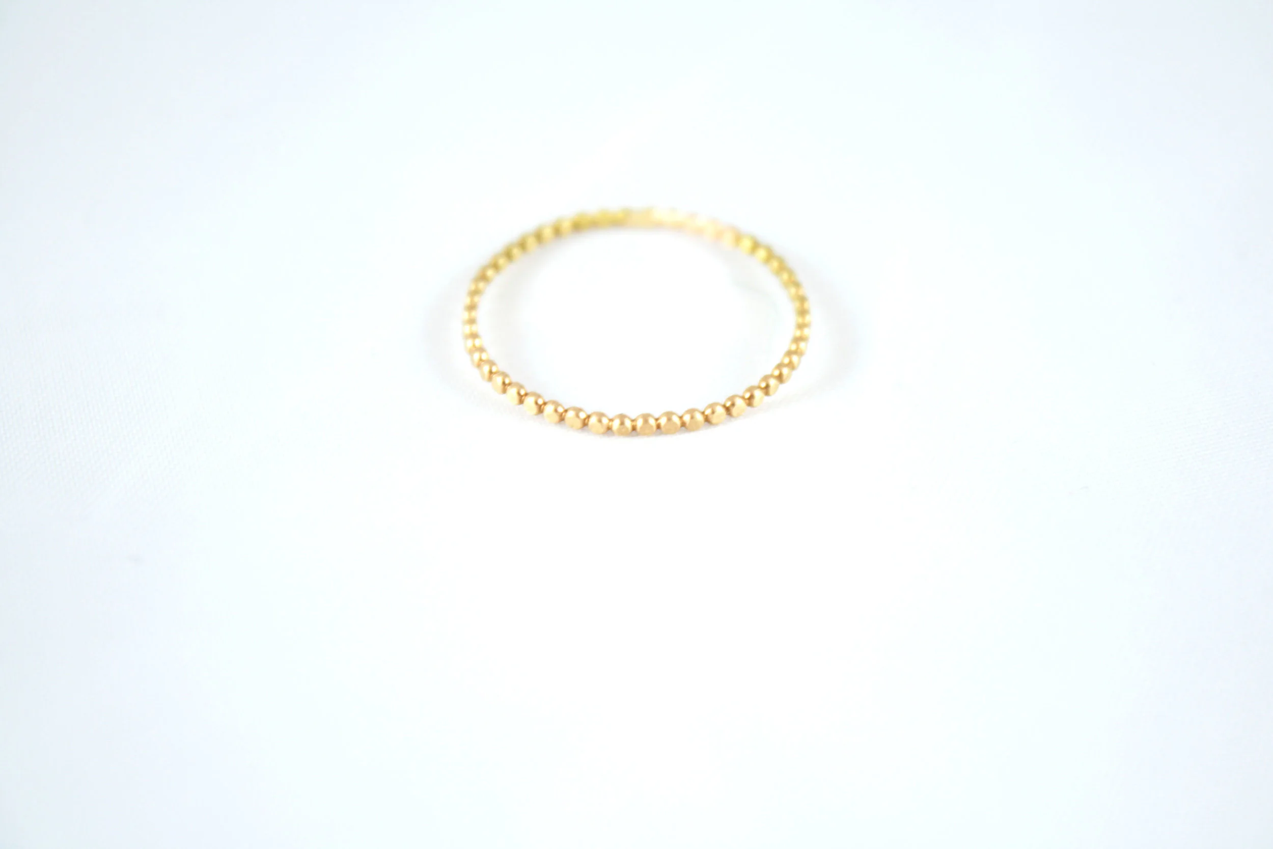 Infinity circle ring