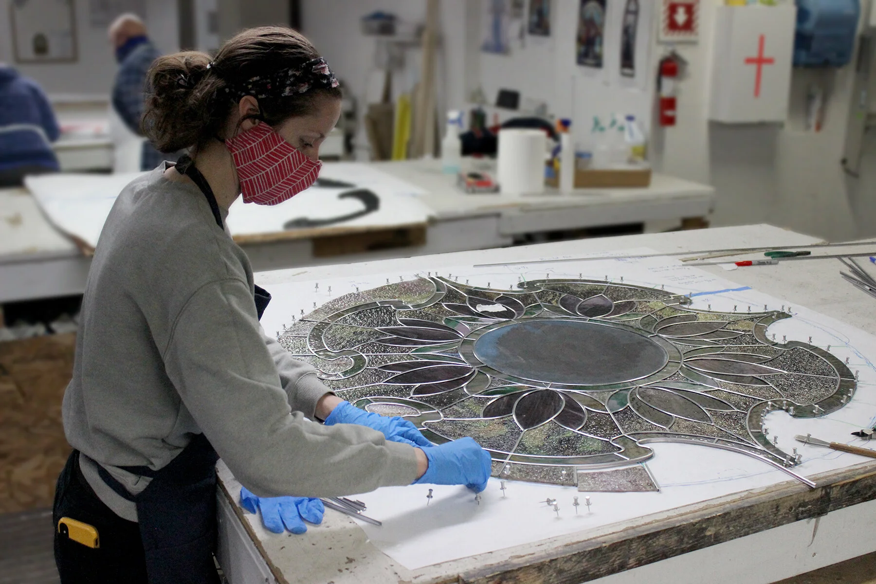 Restoring CenturyOld Stained Glass in Omaha — Bovard Studio, Inc.