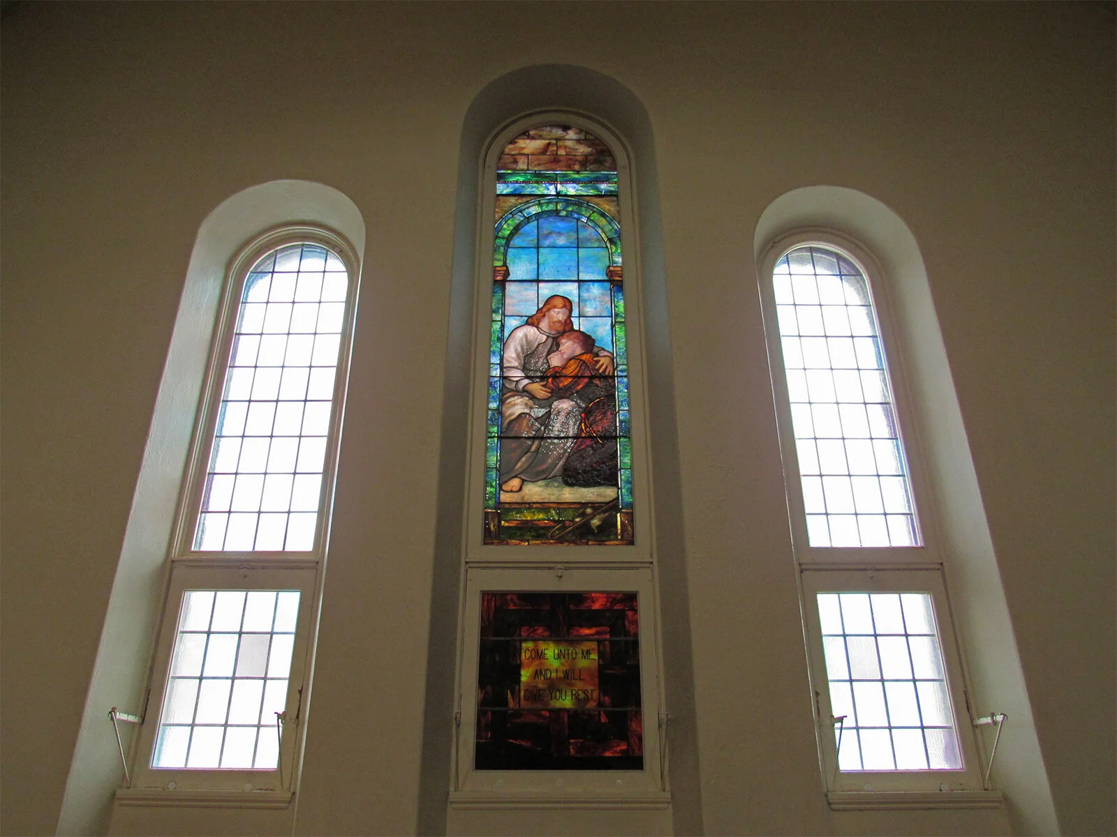 Stained Glass Protection for Ithaca First Unitarian Society — Bovard