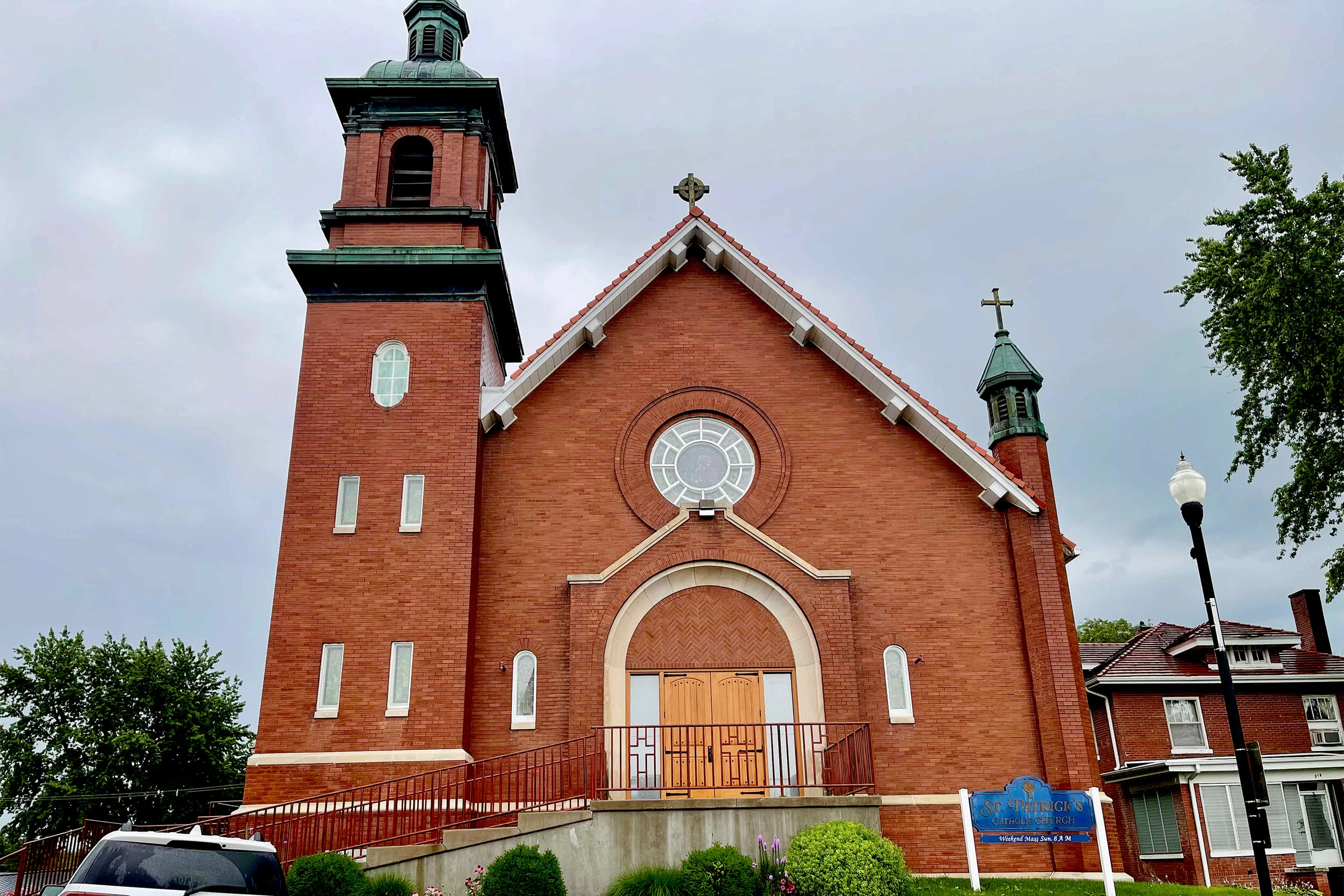 Restored Stained Glass for St. Patrick's in Brooklyn, IA — Bovard