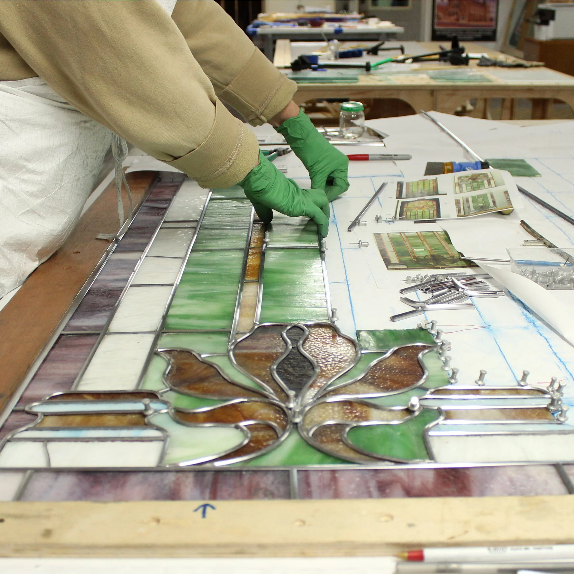 Stained Glass Restoration Niles, MI — Bovard Studio, Inc.