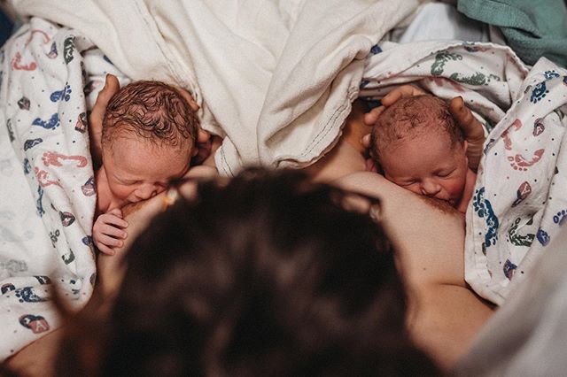 Some tandem twin magic for your feed today ✨

#tandemnursing #twins #babygirls #fraternaltwins #birthdoula #doula #birthphotography #normalizebreastfeeding #shesgotthis