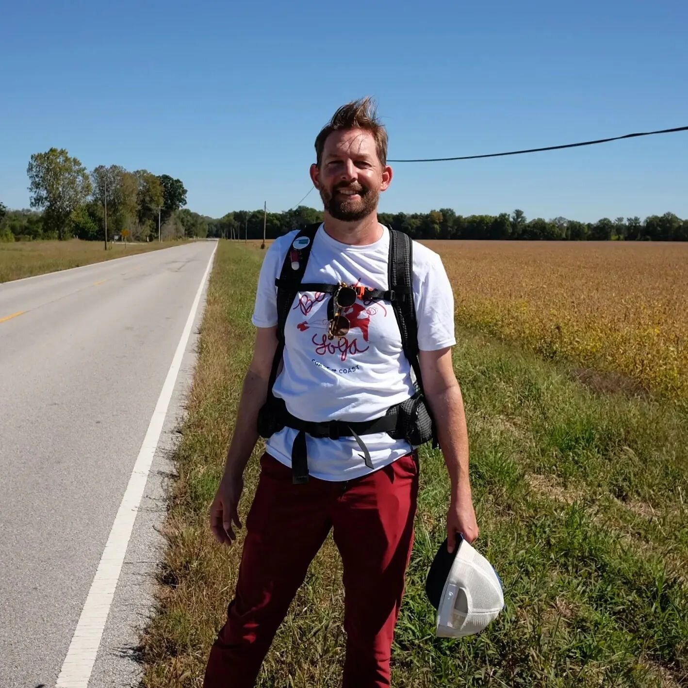 It's done. I've walked 100 miles in all 50 states. The last walking day was 13 miles on a glorious sunny fall Sunday in Illinois where the Mississippi and Illinois rivers come together. I had friends and family join in with @travelingtorimcd at my si