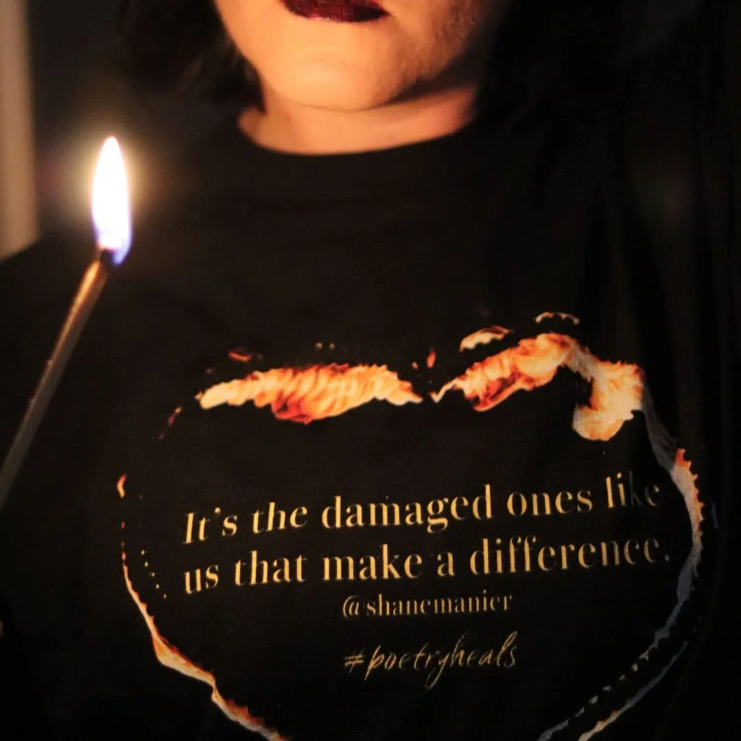 Make a Difference Inferno : Unisex Heavy Cotton Tee