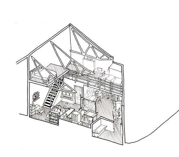 Costume maker's unit - Peanut Factory A3