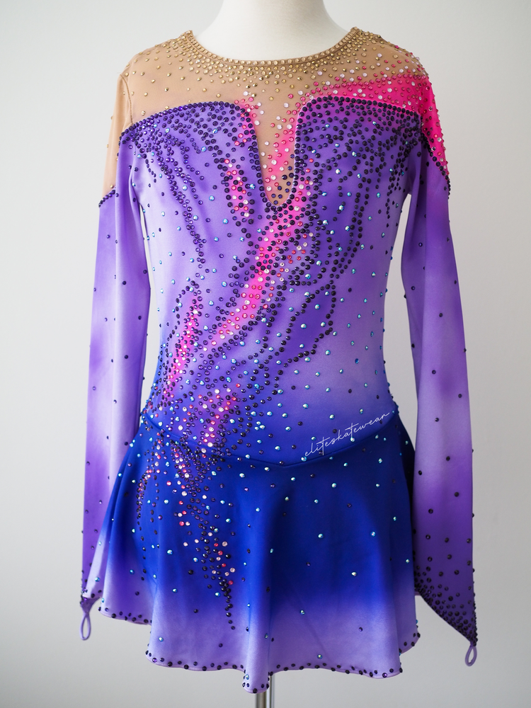 boohoo blue maternity dress Jerry's Rosy Cosy #692 Fleece Skating Dress