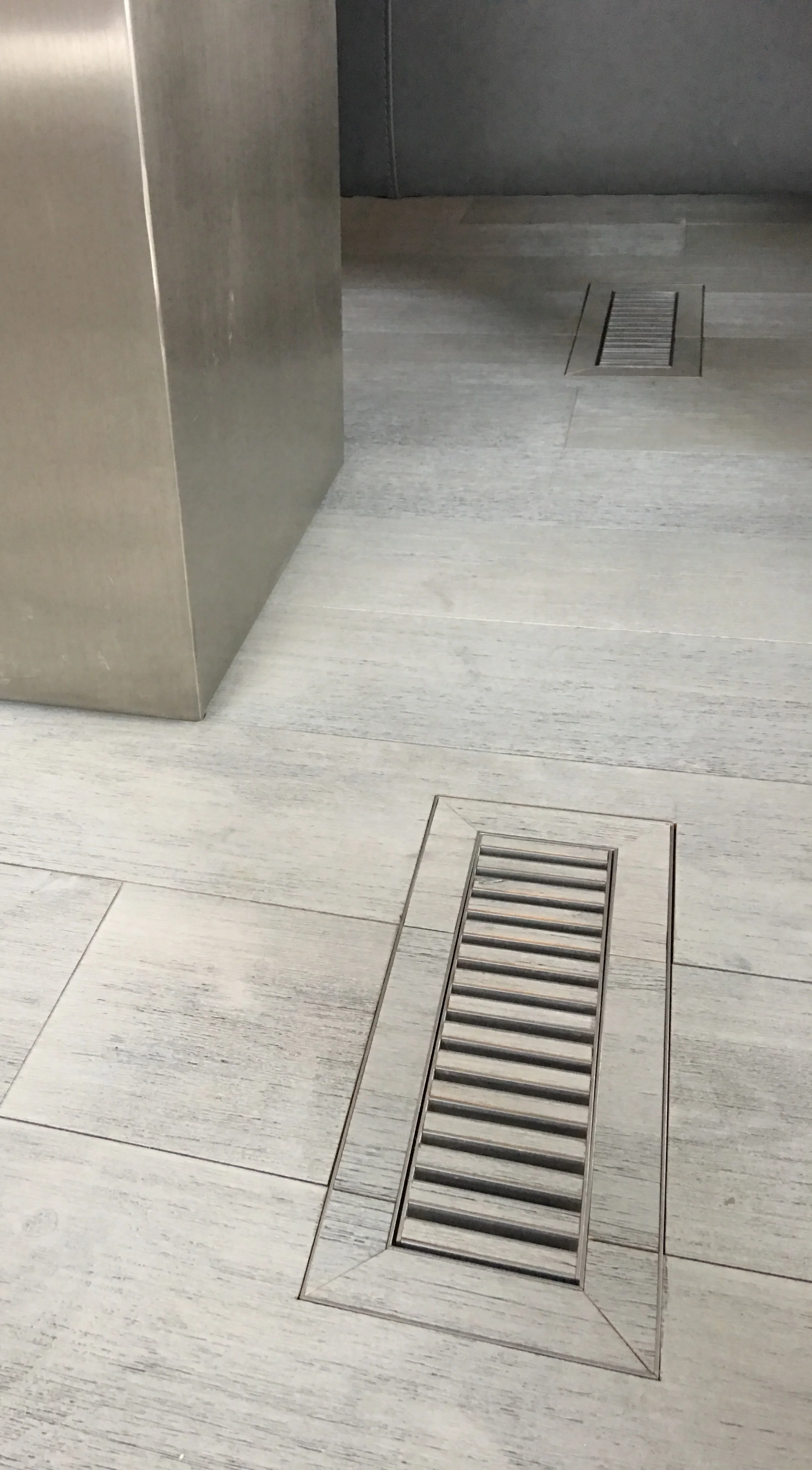 chameleon floor register flush mount tile register