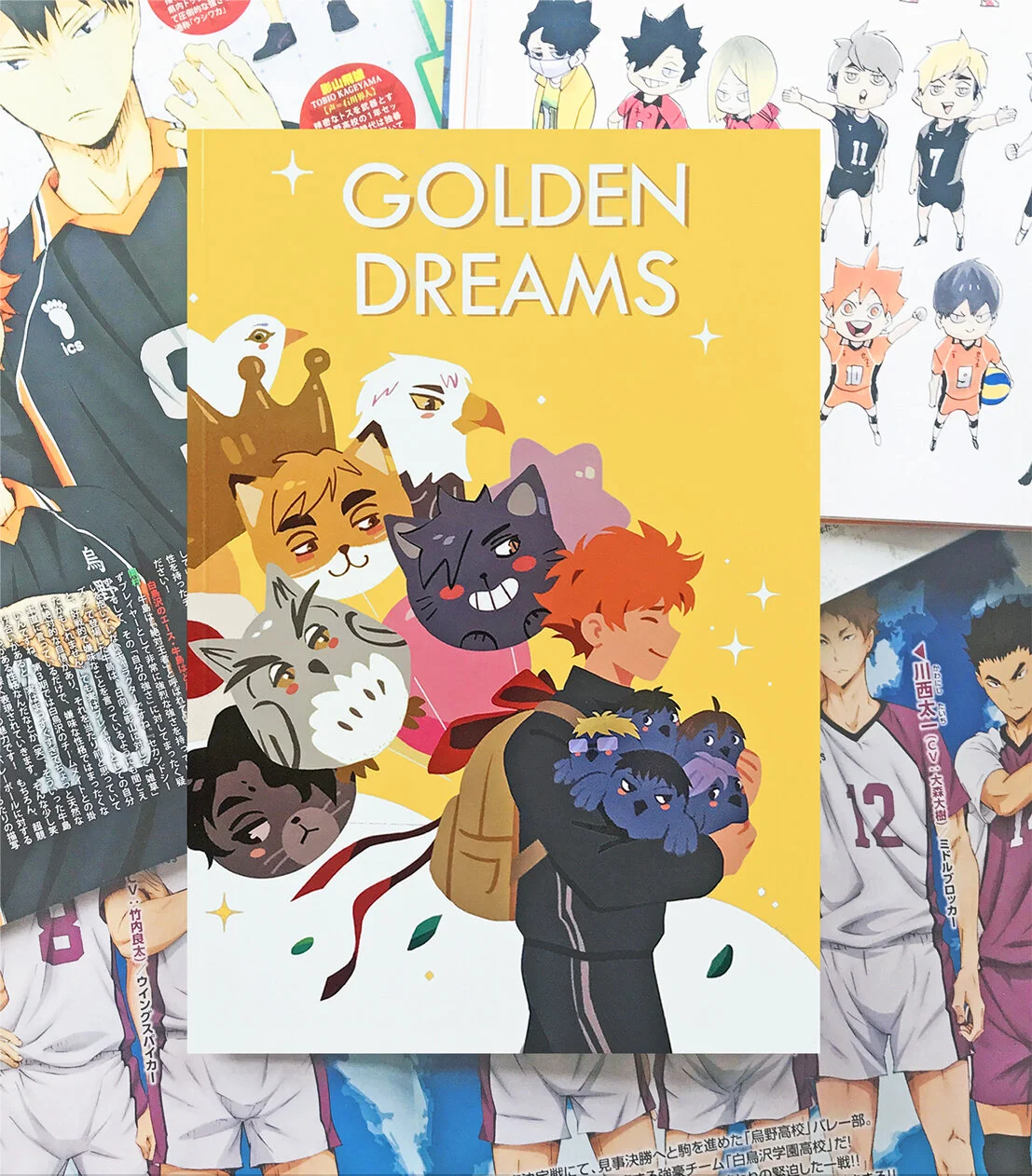 Golden Dreams: A Haikyuu!! Celebration Fanbook