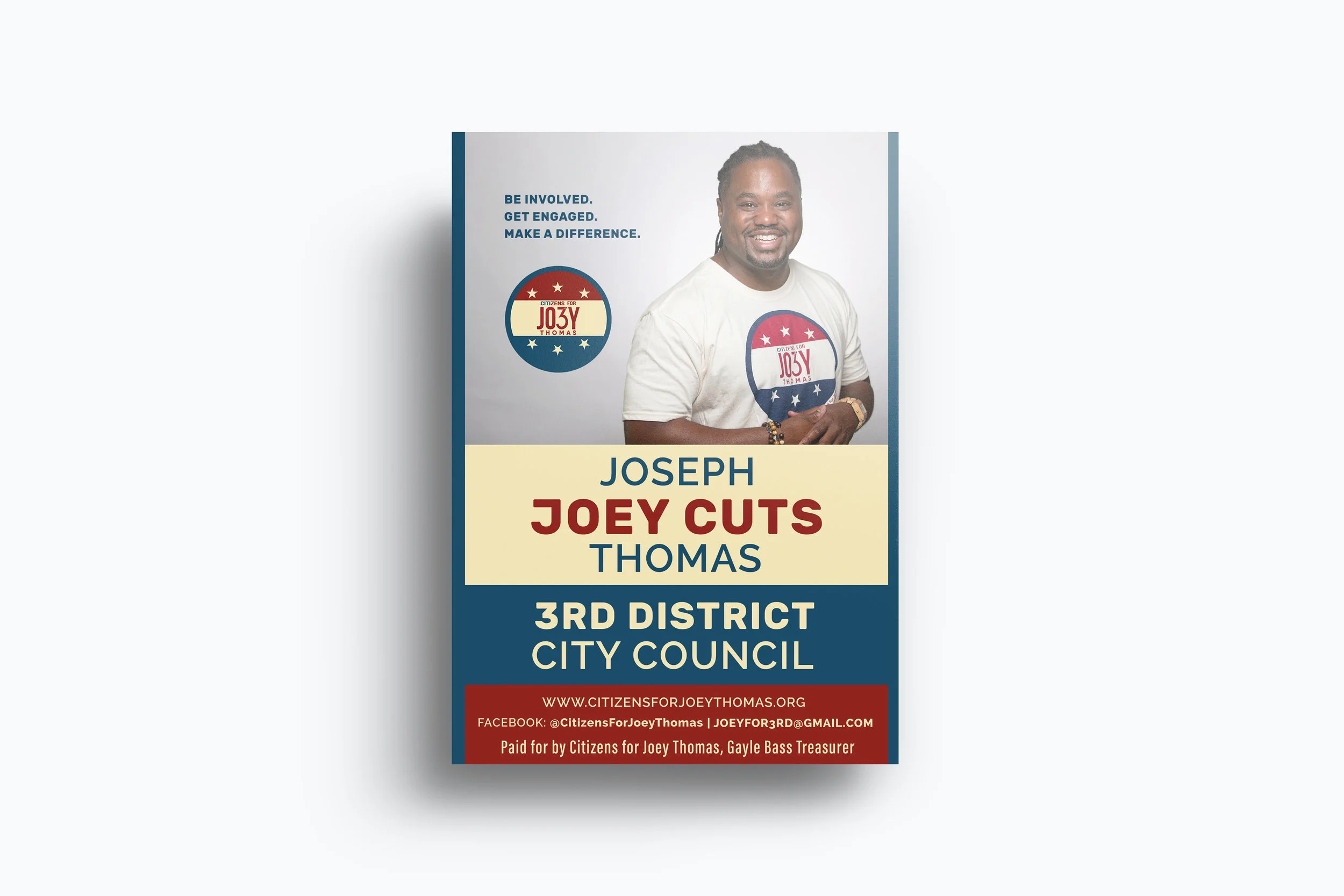 2019 Political Campaign flyer