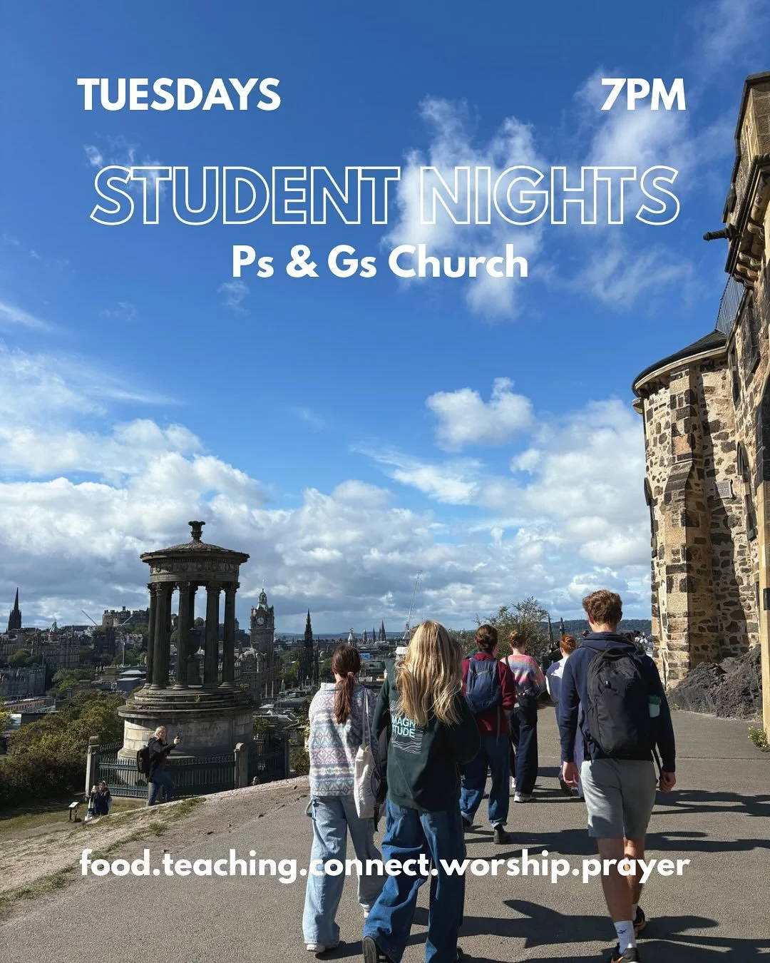 TONIGHT // Our second week of Student Night is back this evening! 

Whether you were with us last week or not, it&rsquo;s not too late to come along, we would love to meet you, come get involved ☺️

If you&rsquo;re not in our Students WhatsApp Commun