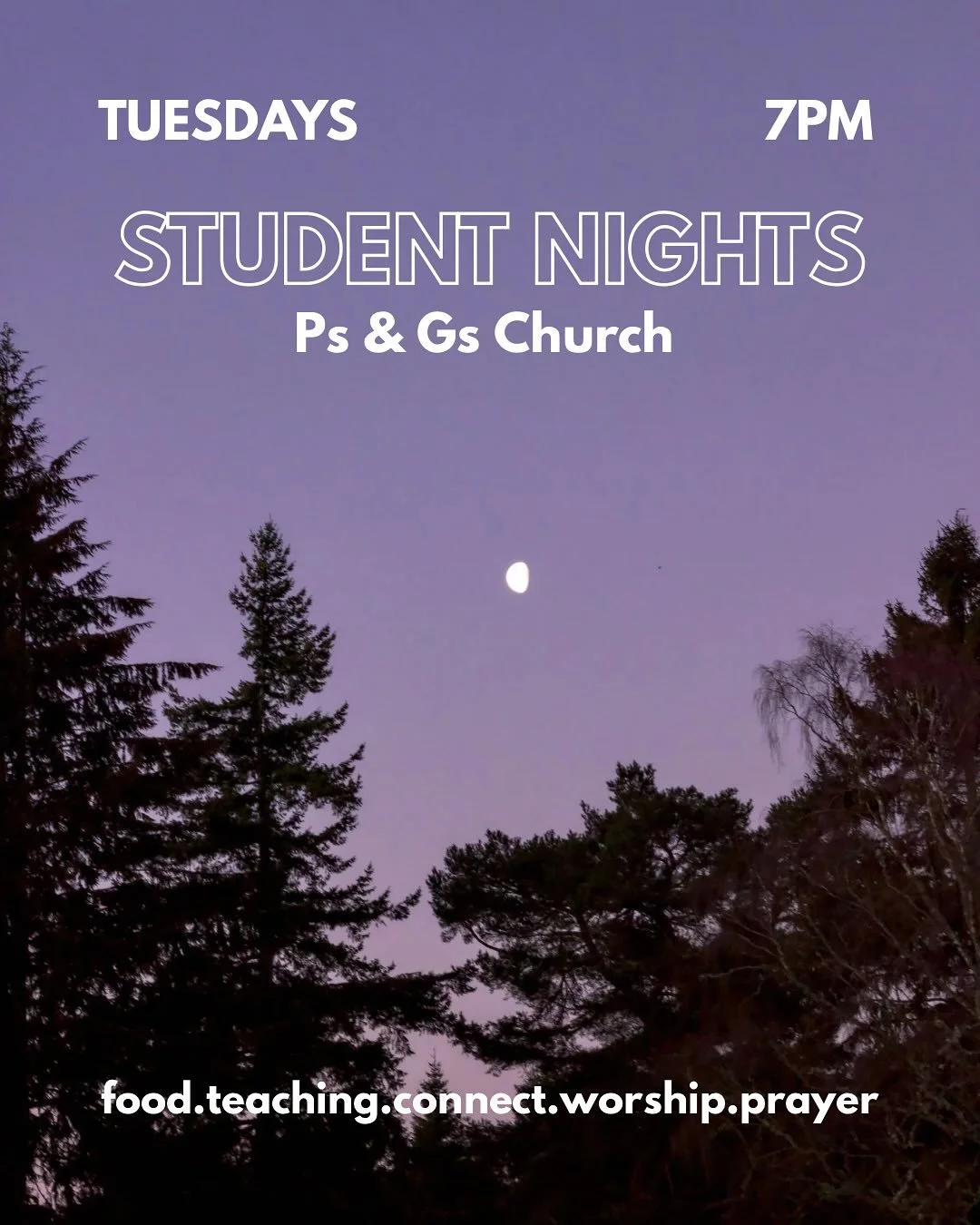 TONIGHT // Student Night is back this evening! 

Whether you have been with us for the past few weeks or not - it&rsquo;s not too late to come along, we would love to meet you ☺️

If you&rsquo;re not in our Students WhatsApp Community shoot us a DM t