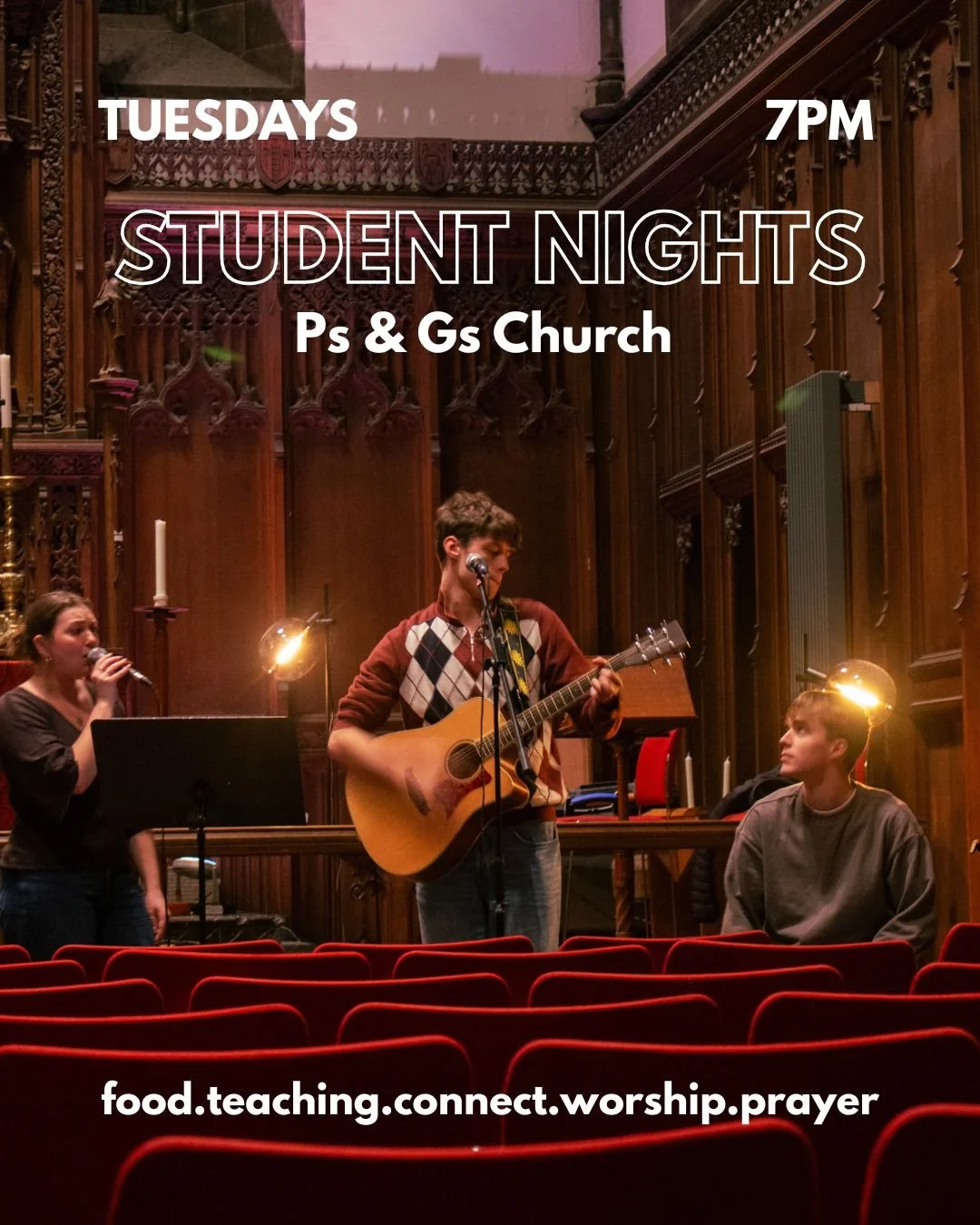 STUDENT NIGHT // We are back on for the first of the semester ✨TONIGHT✨

Whether you've been coming along, haven't tried out Student Night before or are brand new to church - you are more than welcome!

Tonight we have Veggie Chilli on the menu with 