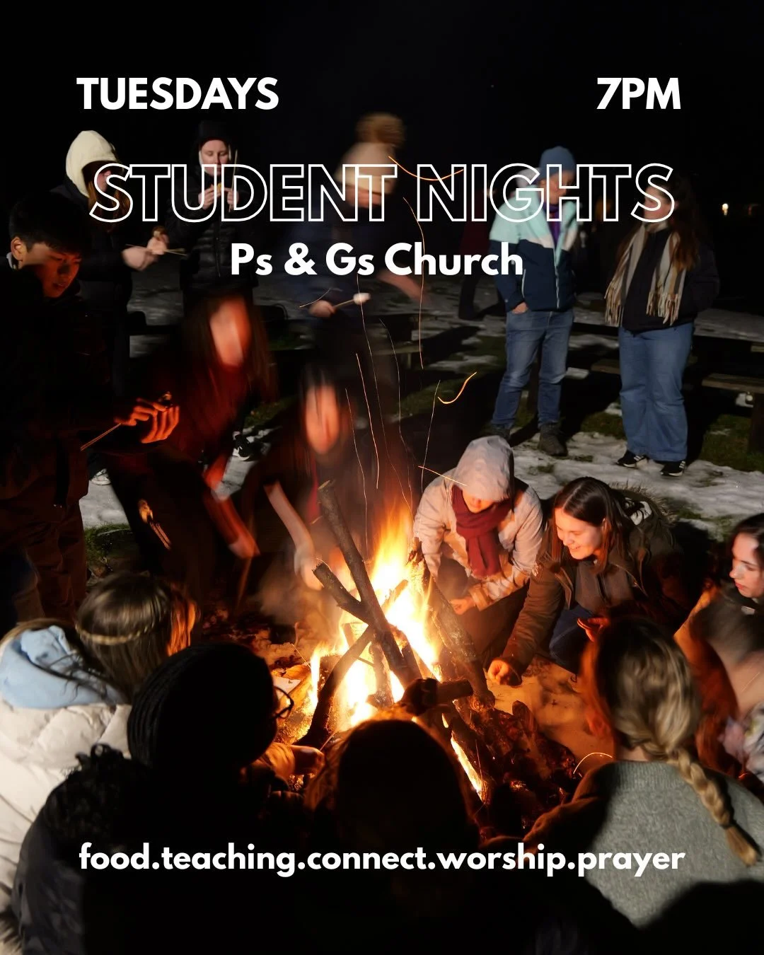 STUDENT NIGHT 🙌🙌

Join us this evening for the next part in our Way of the Kingdom series! Instead of a talk we will be joined by some lovely panellists who have much wisdom to share and who are great people! They will be having a conversation on t