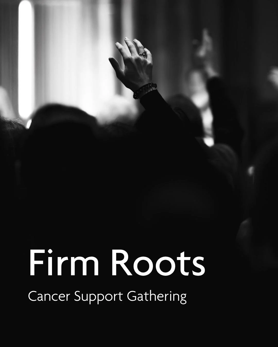 Firm Roots | Sunday 26 April at 5.15 pm

You are welcome to join us, gathering together to value, share stories and pray for those affected by cancer. Those living with cancer and their immediate families are welcome to attend. Link in bio to sign up