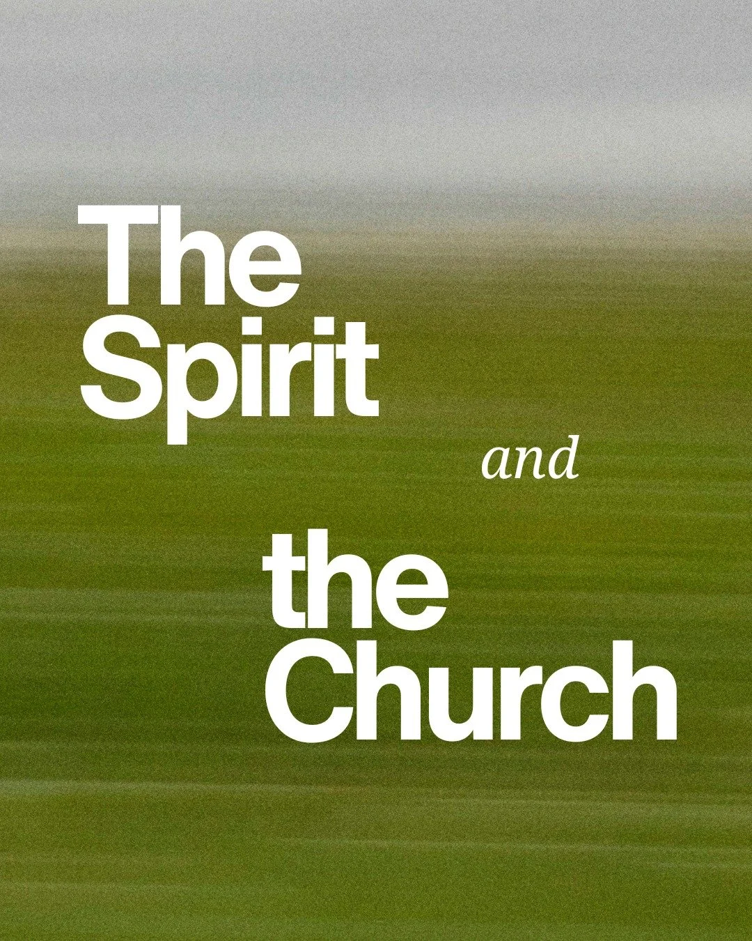 NEW SERMON SERIES | The Spirit and the Church

Join us over the next 6 weeks as we look at the work and person of the Holy Spirit and how the Spirit works in and through the church. 

Missed the talk on Sunday? Link in bio to catch up