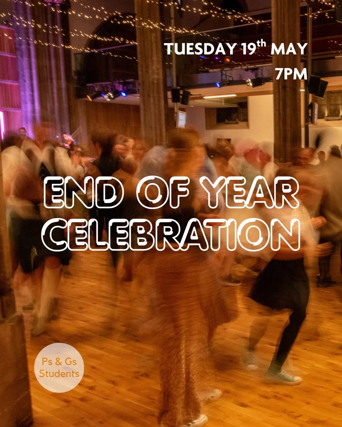 🥳 CELEBRATION 🥳 

Join us this Tuesday for our last gathering before summer to CELEBRATE!! We will have yummy Dishoom Curries made by Anne Burnett, some silly games + fun AND a Silent Disco 💃🕺!!! 

You can get all of these wonderful things for ju