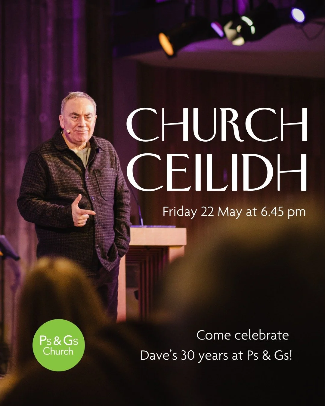 Church Ceilidh | THIS FRIDAY!

We've reached the capacity for food tickets but please still sign up to come and join in the dancing and celebration!

Link in bio to sign up
