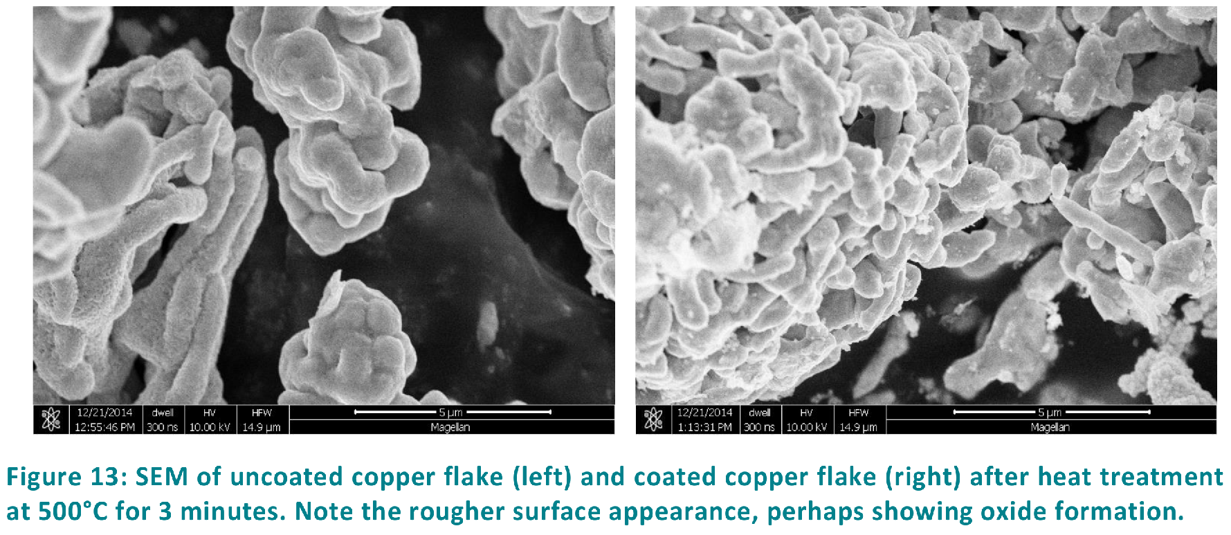 copper vs chromium coated copper after heating.png