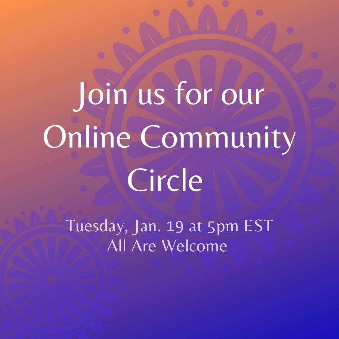 Join The Restorative Center tomorrow at 5pm EST as we gather for for our online community circles. ⁠
⁠
All are welcome!⁠
⁠
RSVP at link in bio to join. ⁠
⁠
Circles facilitated by TRC trained circle keepers from around the country. A national grassroo