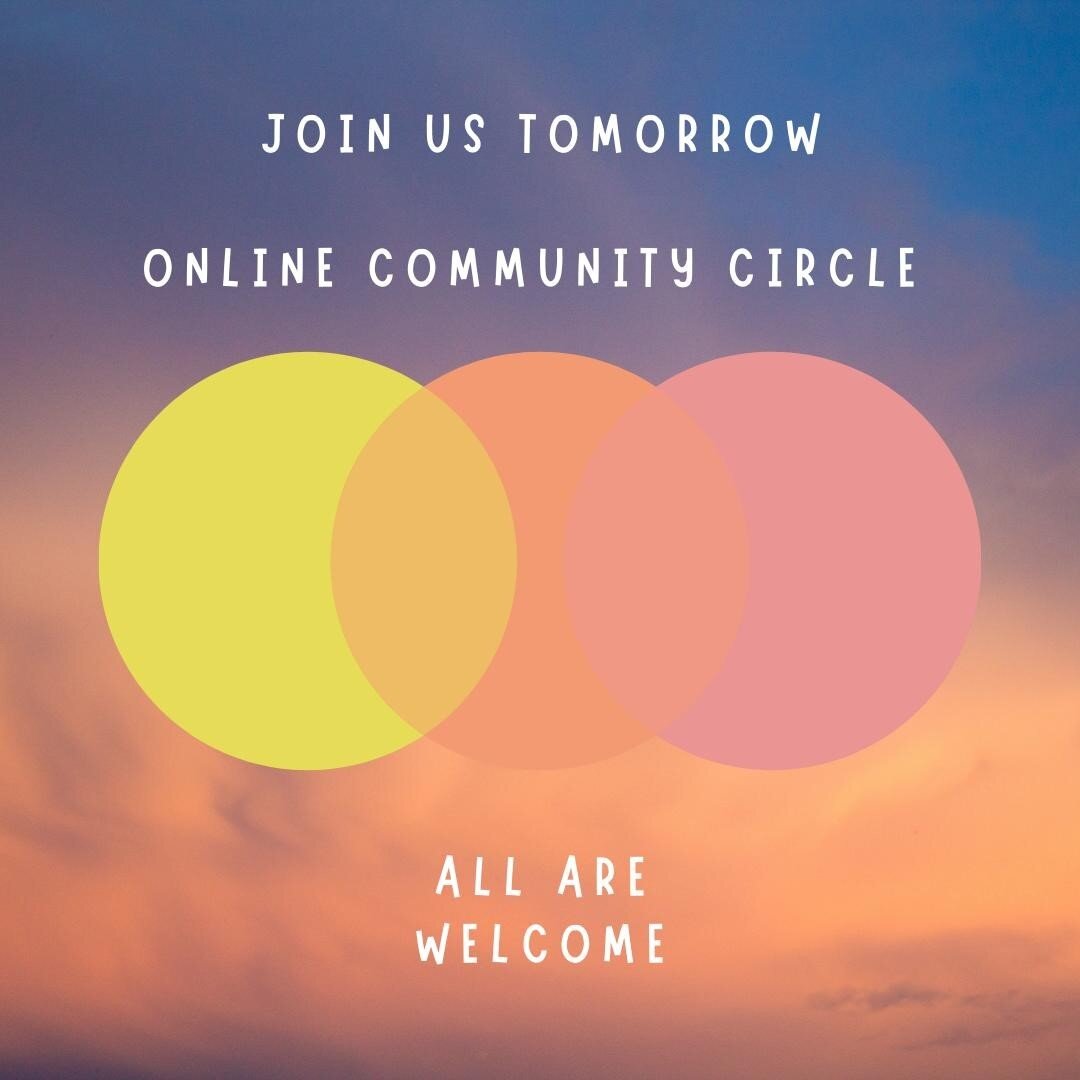 Join The Restorative Center Tuesday, Feb. 23 at 6pm EST as we gather to continue our 2021 online community circles.⁠
⁠
All are welcome!⁠
⁠
RSVP at link in bio to join. ⁠
⁠
Circles facilitated by TRC trained circle keepers from around the country. A n