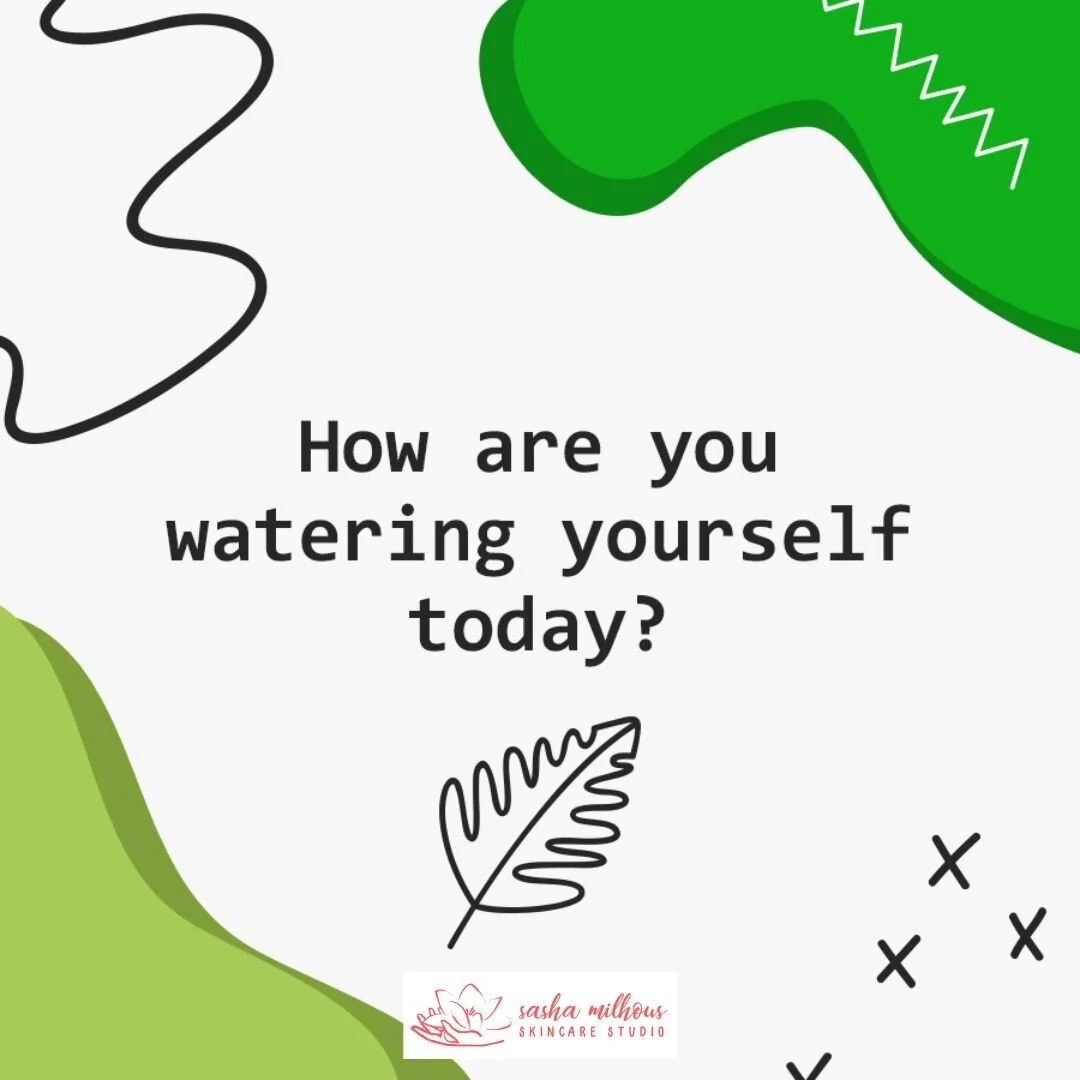How are you watering yourself today?

Drinking water is one of the best ways to prevent aging. It helps your skin AND every other part of your body. 

Drinking water helps with:
carrying nutrients and oxygen to your cells.
flushing bacteria from your