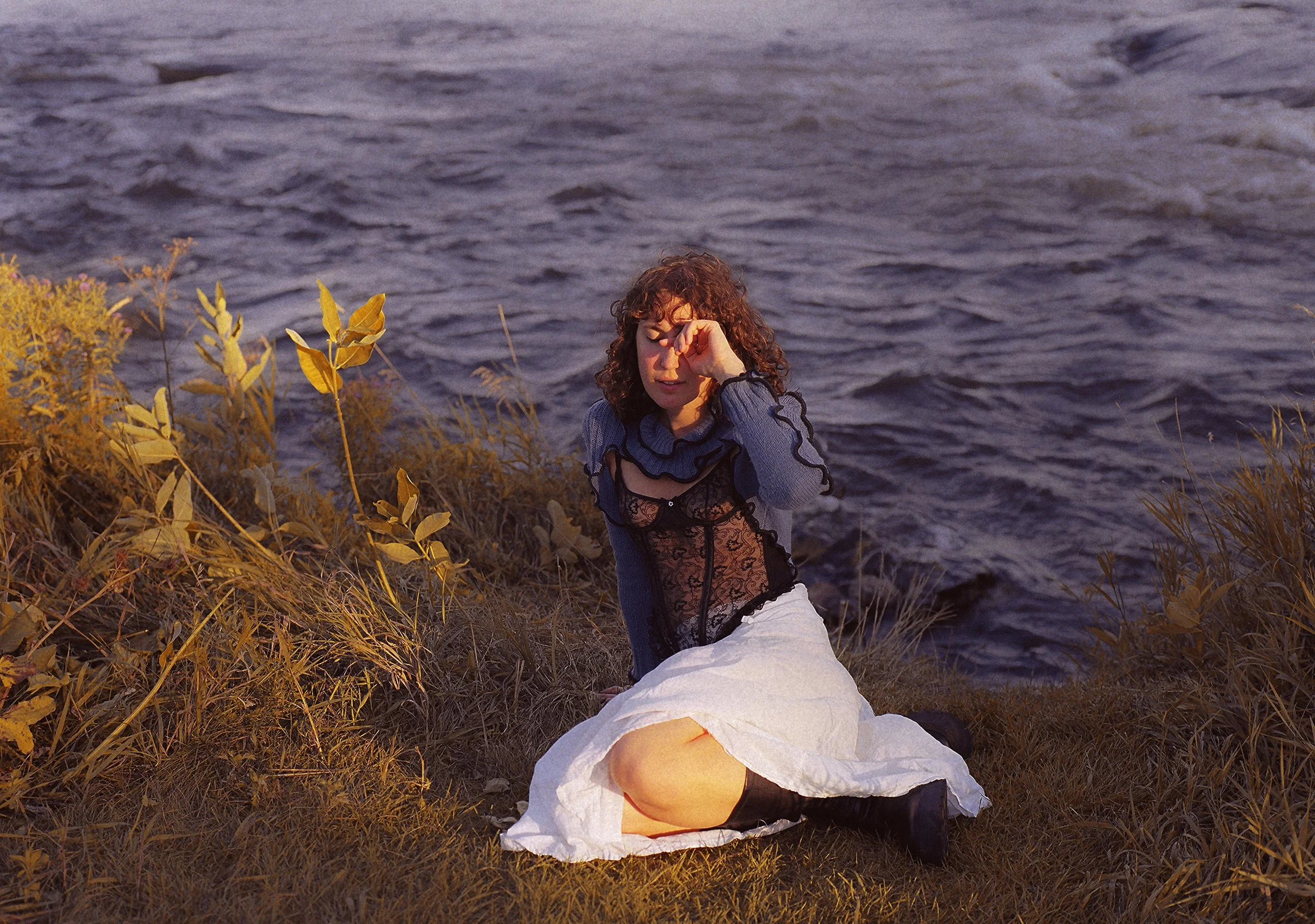 Ali in the Sun by the River, 2022