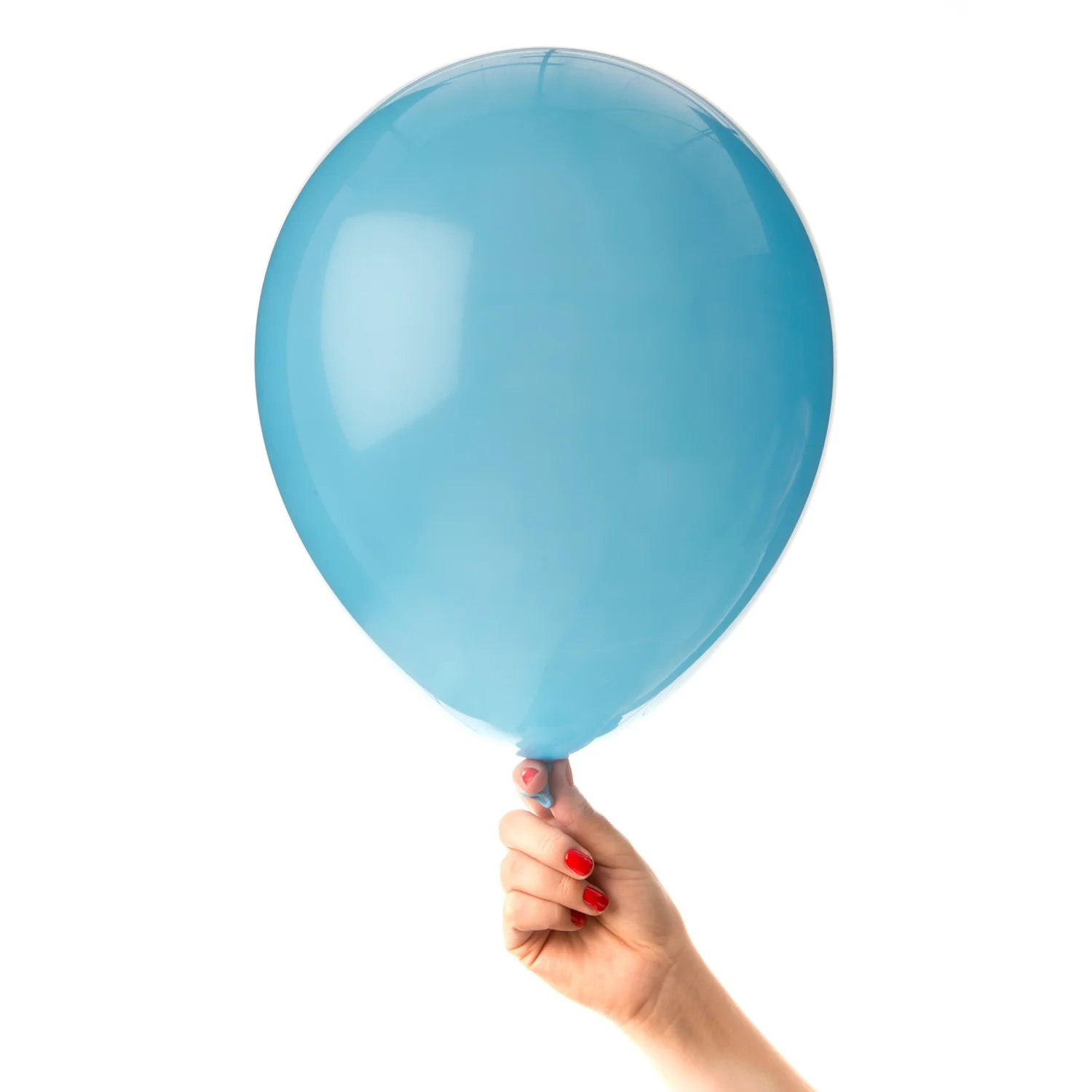 Ljusblå ballong perfekt för dekoration på kalas och bröllop