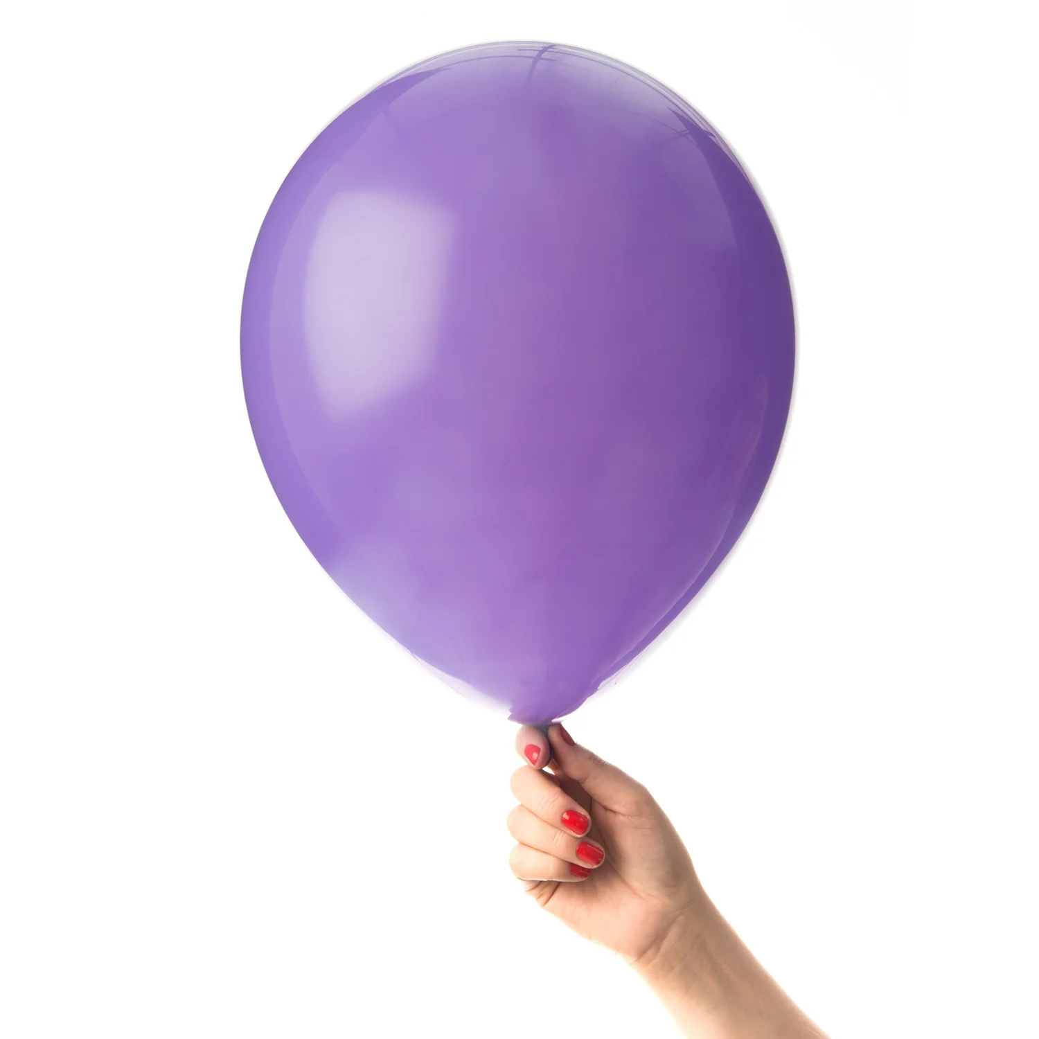 Lila ballong perfekt för dekoration på kalas och bröllop