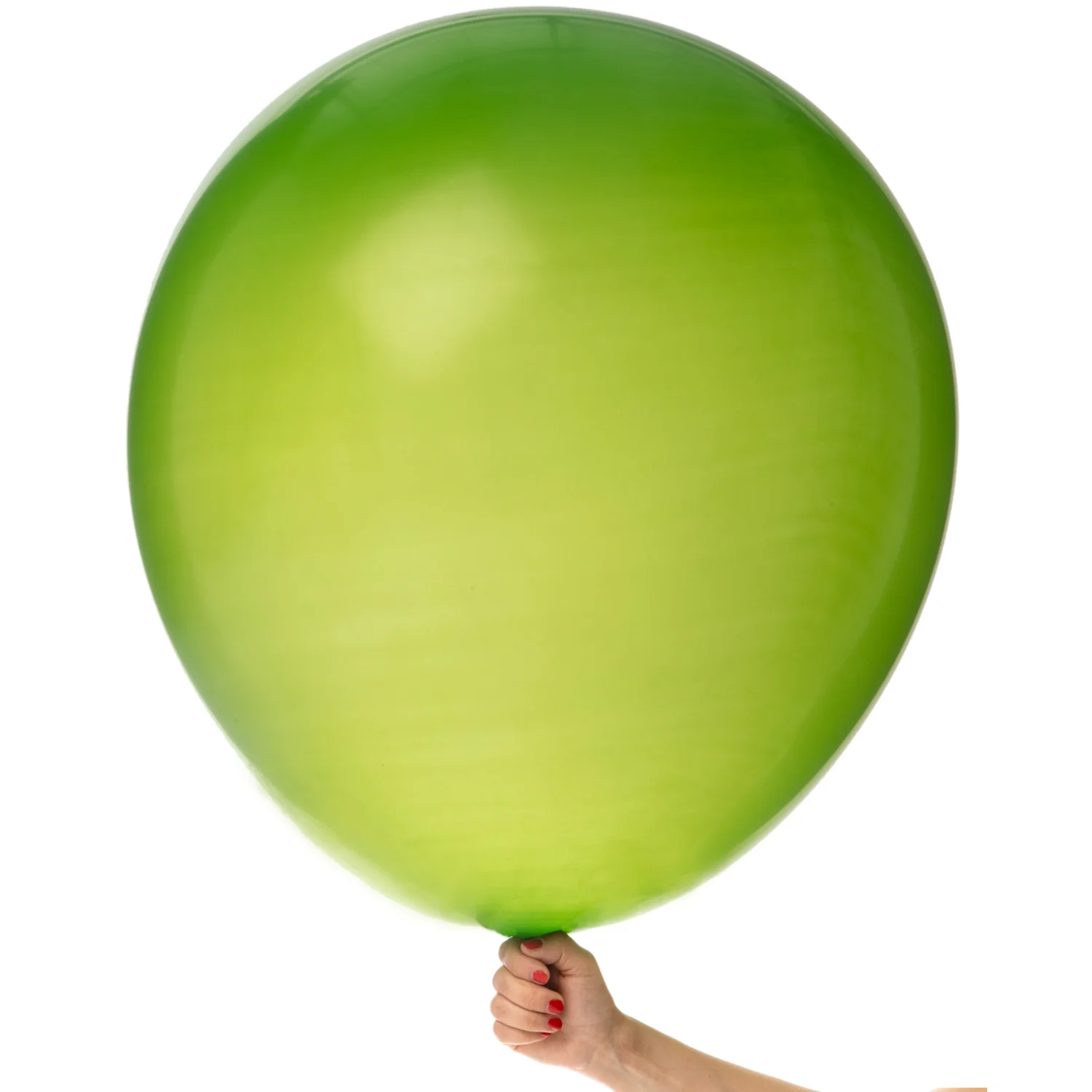 Grön jätteballong perfekt för lek och dekoration på party och bröllop