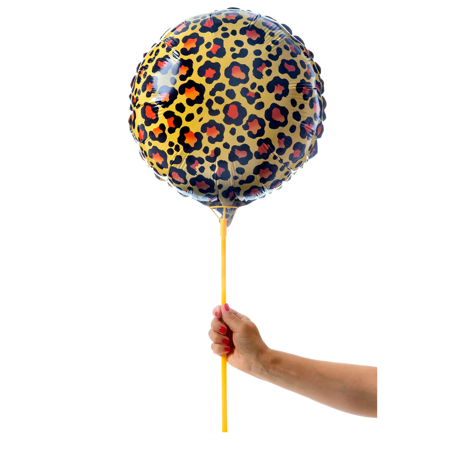 Leopard ballonger i folie perfekta för möhippor och temafester