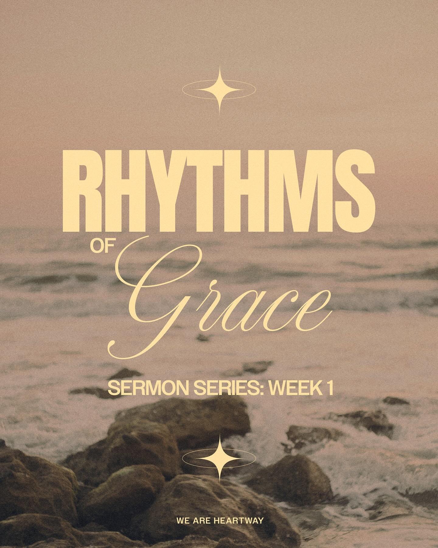 It&rsquo;s easy to lose sight of the rhythm of grace that sustains us. Join Heartway for this transformative series where we&rsquo;ll explore how to align our lives with the gentle cadence of grace. 

Starting this Sunday at 11:00am.

We&rsquo;ll sav