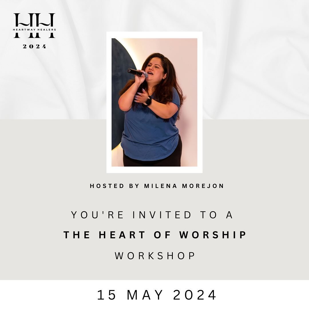 You&rsquo;re invited! A very special Heartway Healers event: The Heart of Worship. 

📍7:30-9:00pm at Heartway
May 15, 2024

Our worship team leader, Milena Morejon will guide you as she takes us all deep into the essence of worship as a sacred pract