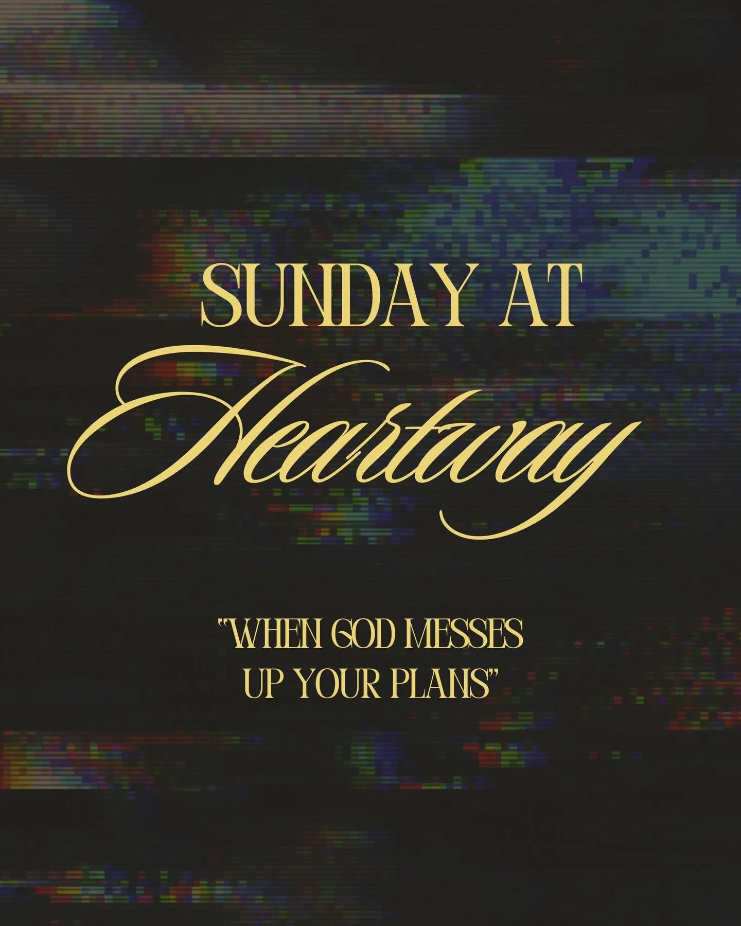 Sometimes the plans we hold tightly are the very ones God lovingly rearranges.

This week&rsquo;s sermon, &ldquo;When God Messes Up Your Plans,&rdquo; invites us to see grace in every twist and turn.

Join us Sunday at 11AM &mdash; everyone has a sea