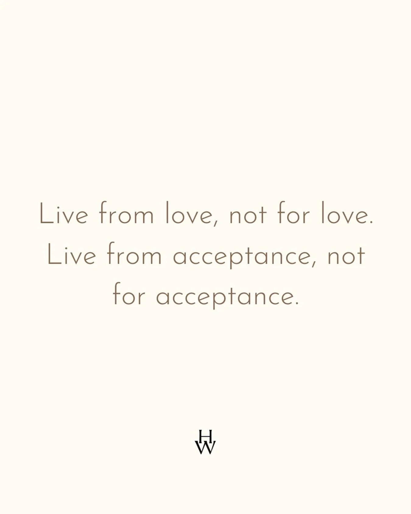 We exhaust ourselves trying to secure what God already gave us.

When acceptance becomes your starting point,
peace replaces pressure.

Are you living from love&hellip; or still chasing it?