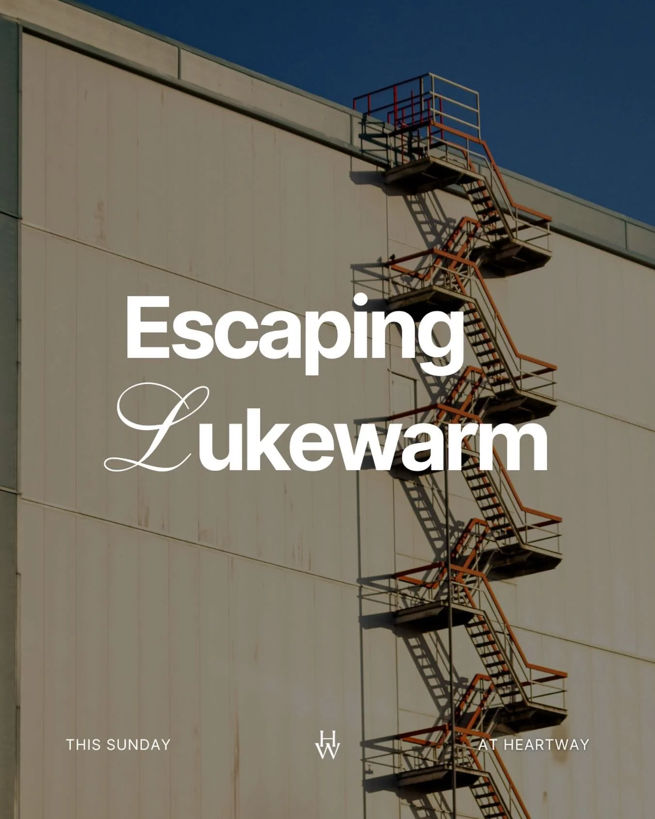 This Sunday, we&rsquo;re taking a look at our spiritual lives&mdash;with no judgment, just honest reflection and a desire for more. 

Where have you grown complacent?
And what would it look like to reignite your passion?

Let&rsquo;s lean in together