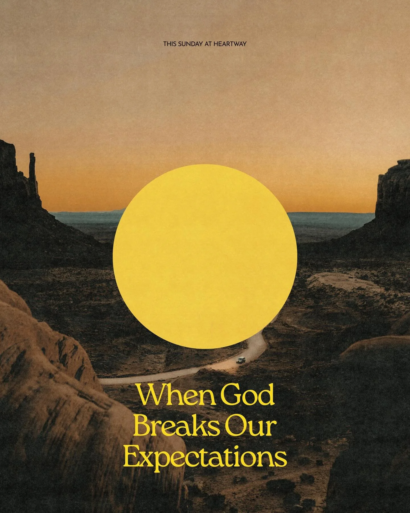 Sometimes the greatest obstacle to experiencing God is the version of Him we&rsquo;ve already created in our mind. 

See you Sunday as we dive deep into this message.