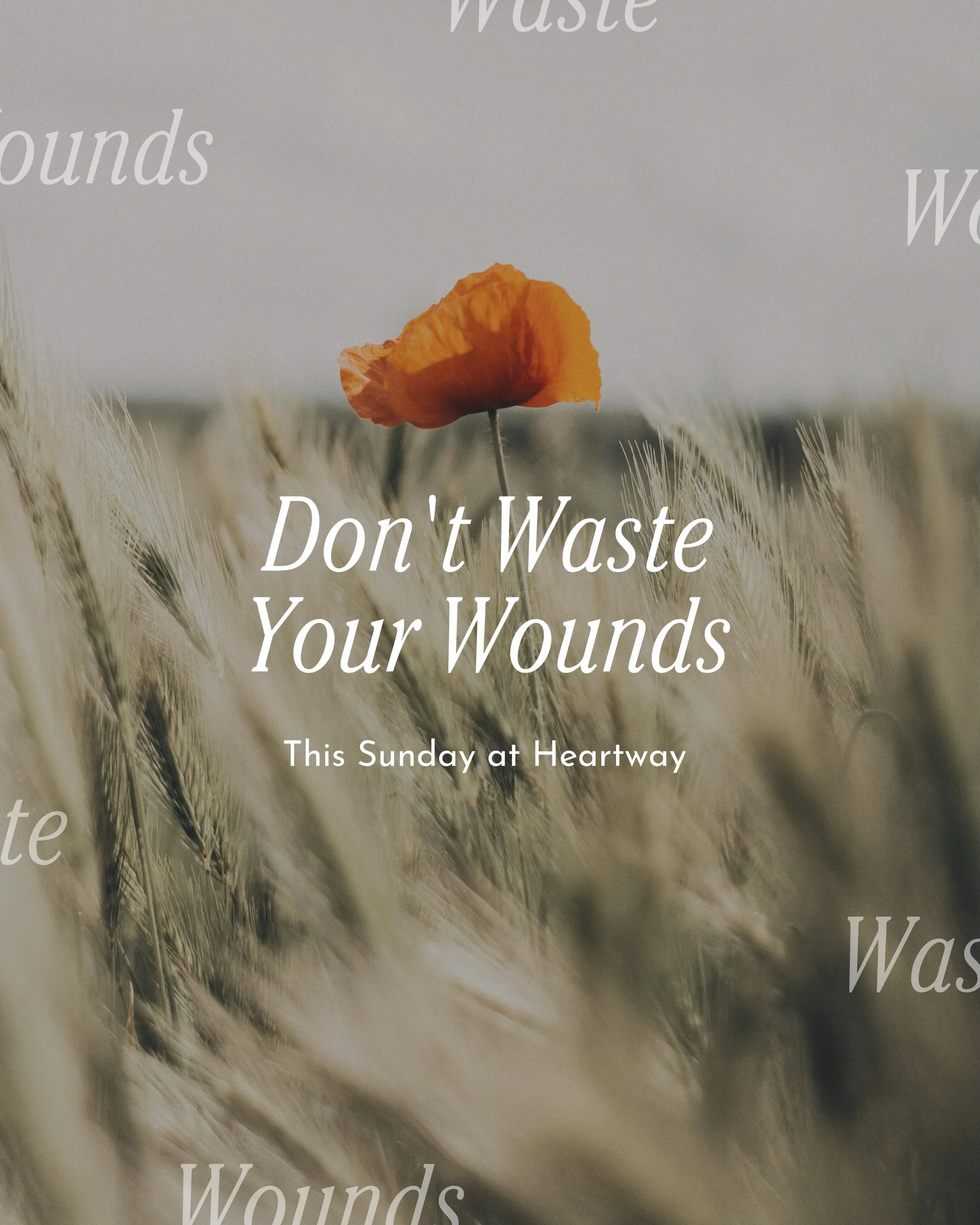 Some wounds don&rsquo;t just hurt us, they shape us. But, what if your wounds don&rsquo;t have to define you anymore? 

This Sunday, join us at 11am as we dive into this conversation.