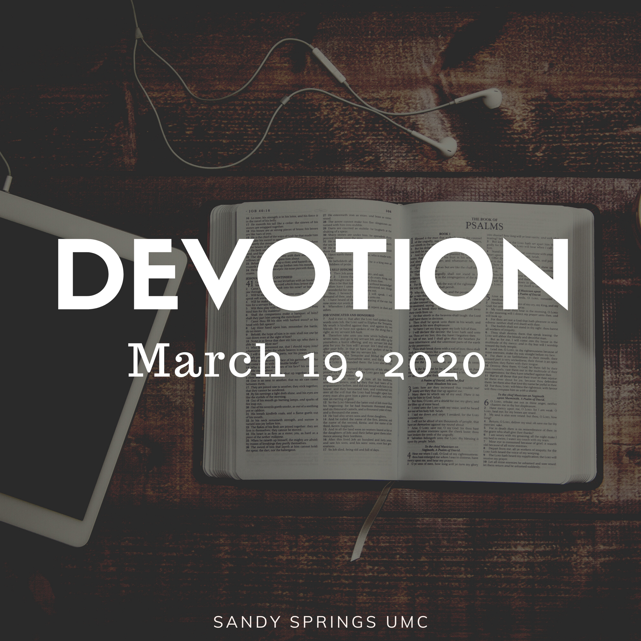 3/19/20 I Devotion