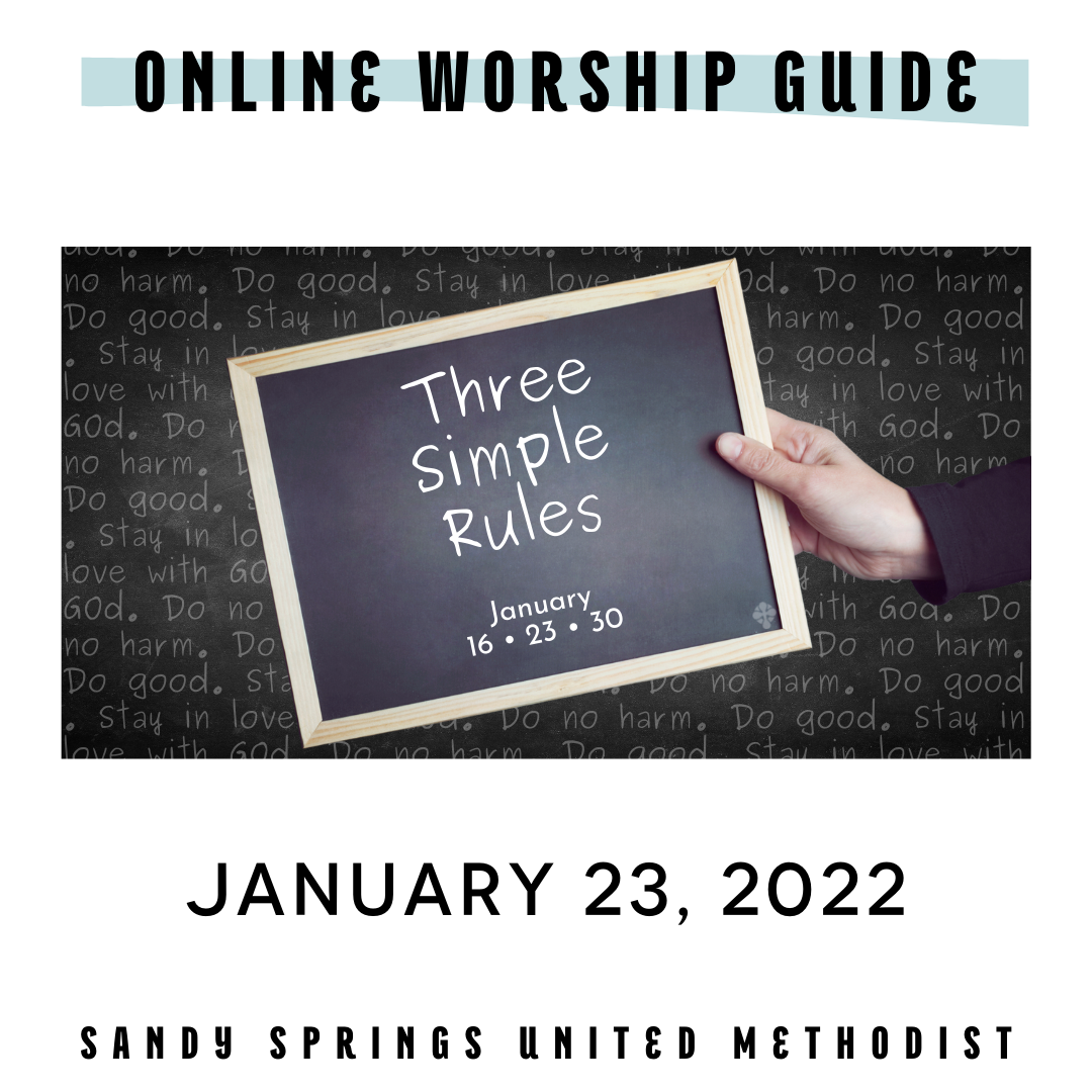 Worship | Three Simple Rules - wk 2 | 01.23.22