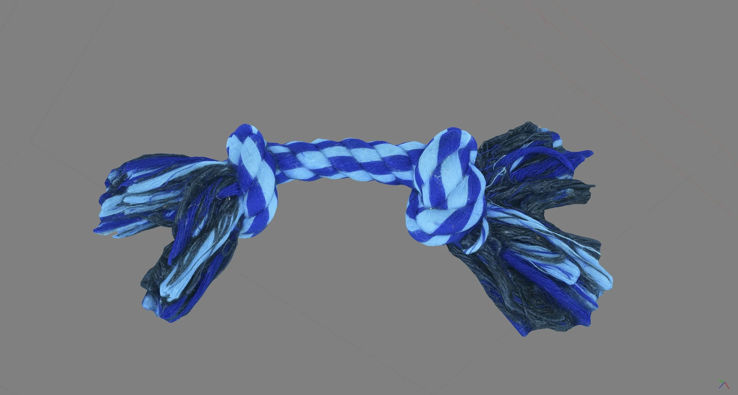Example of textured, soft object scan - full 360 top and bottom.