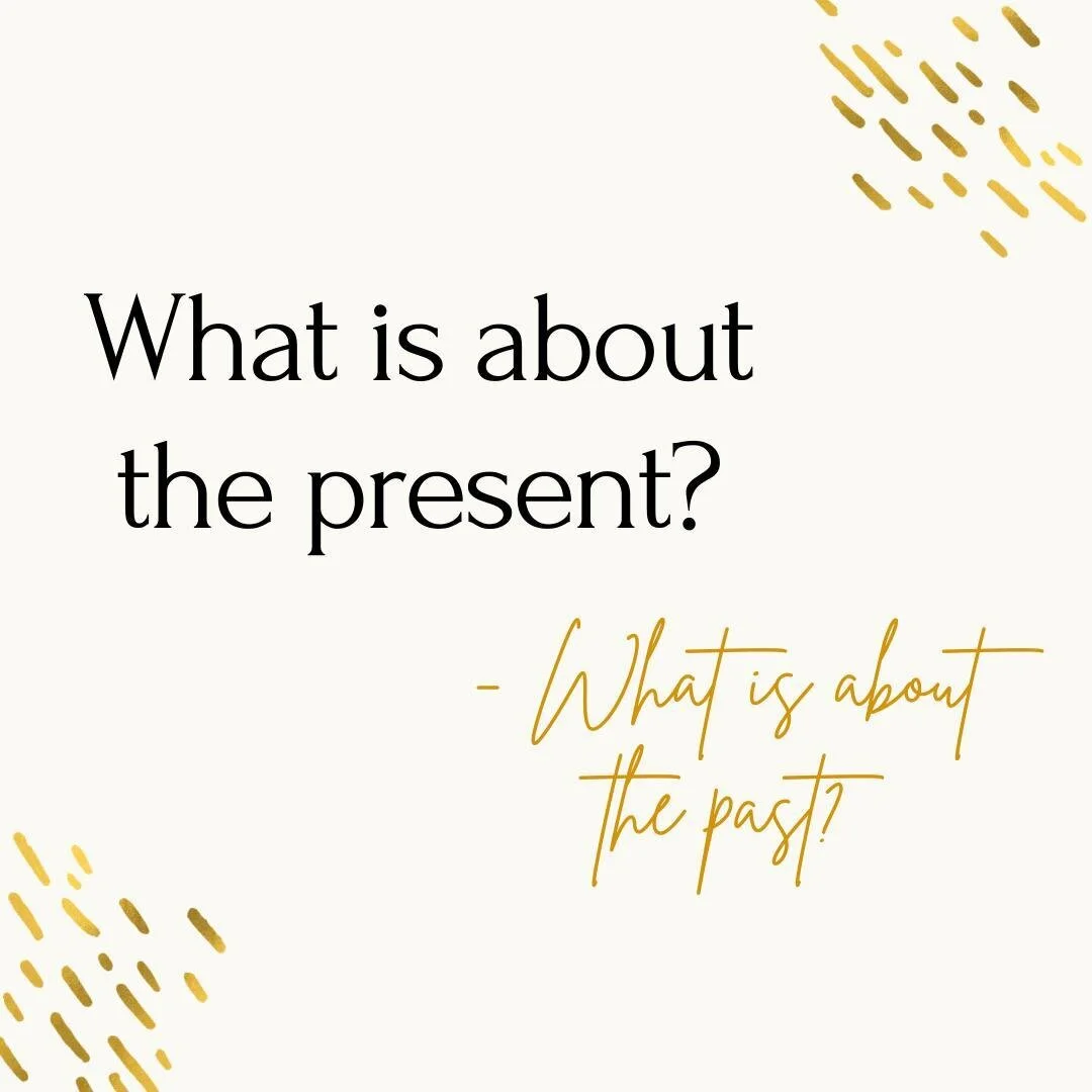 When we have a very intense emotional reaction in our relationship, it's helpful to  disentangle what is about the present and what is about the past?⁠
⁠
Consider:⁠
⁠
What does this remind me of?  Is this touching old wounds or fears.  Often when we 