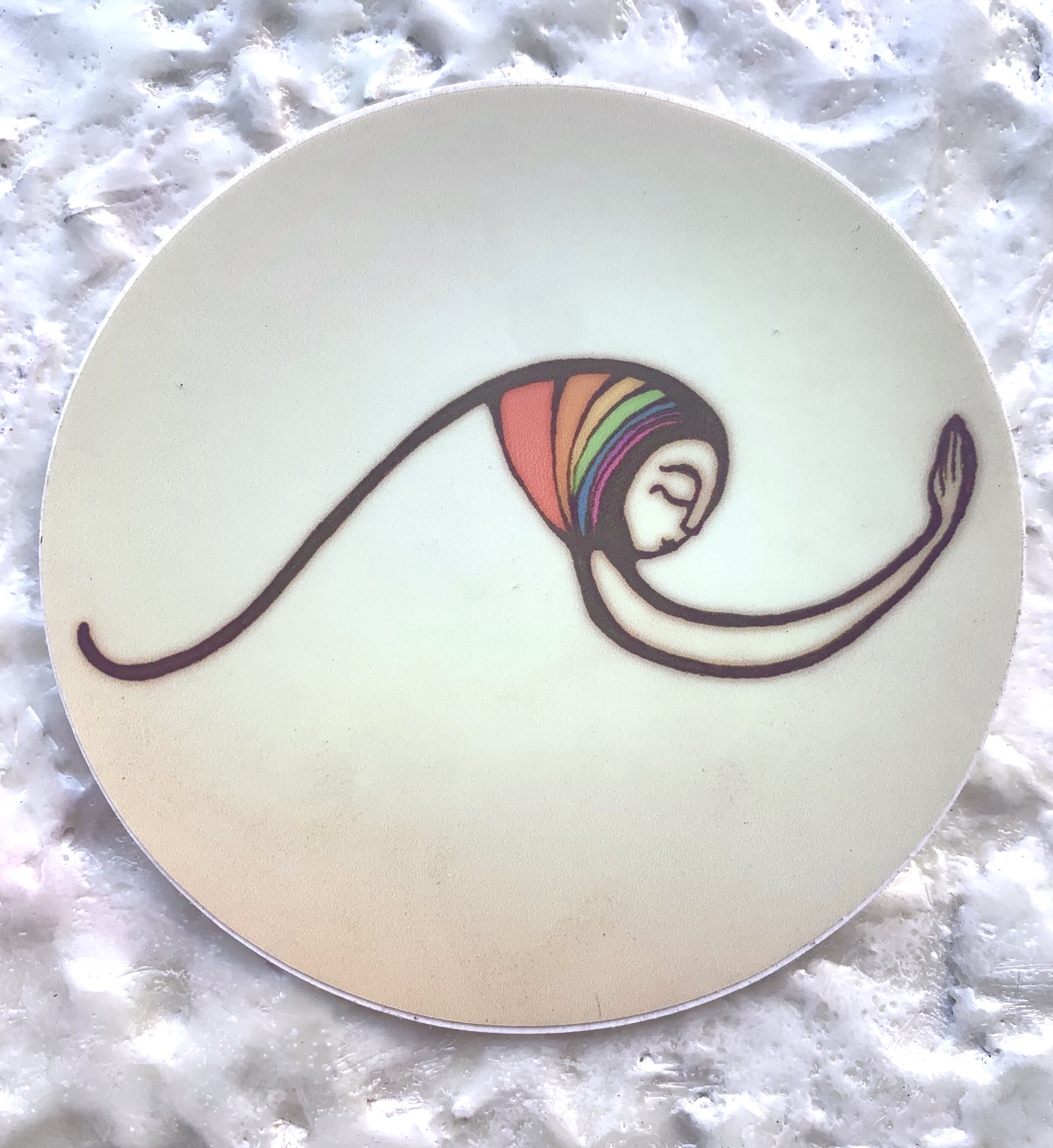 Water Prayer sticker 