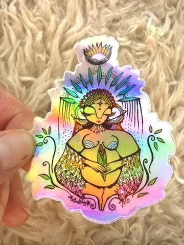 Corn Mother sticker