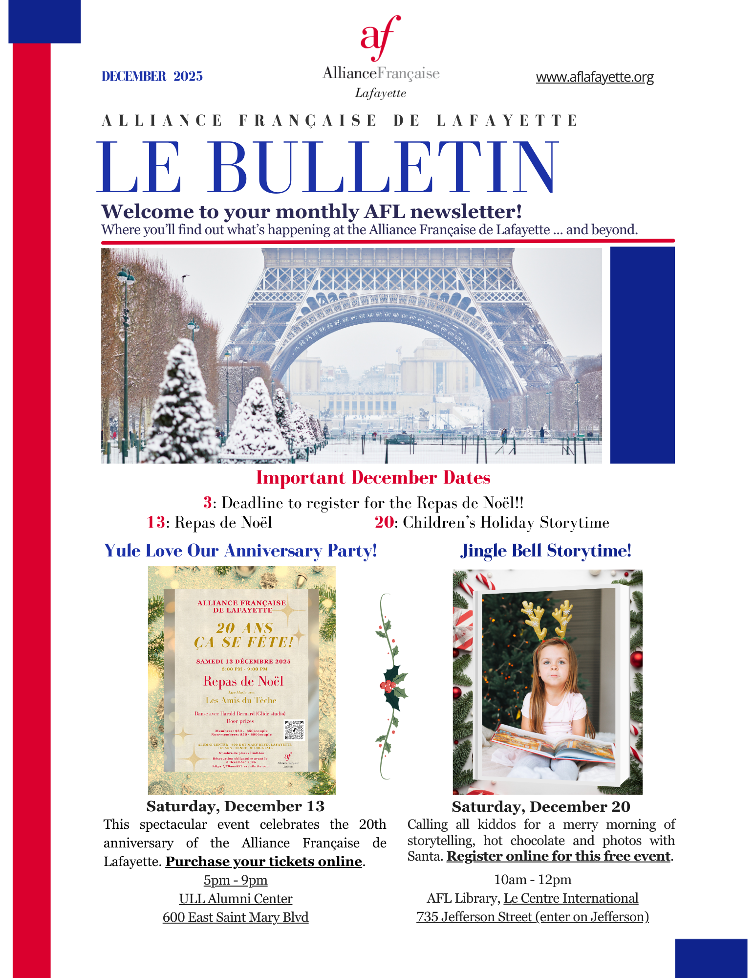 December Newsletter