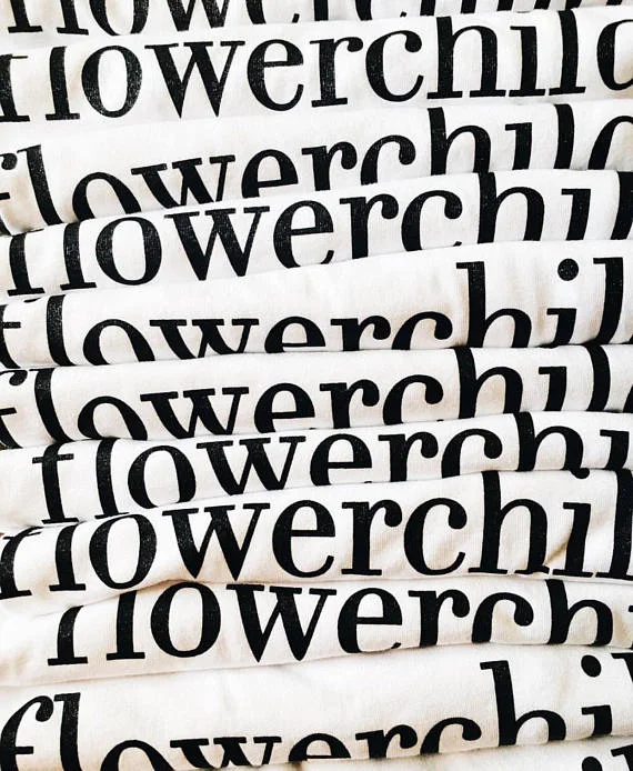 the flowerchild tee