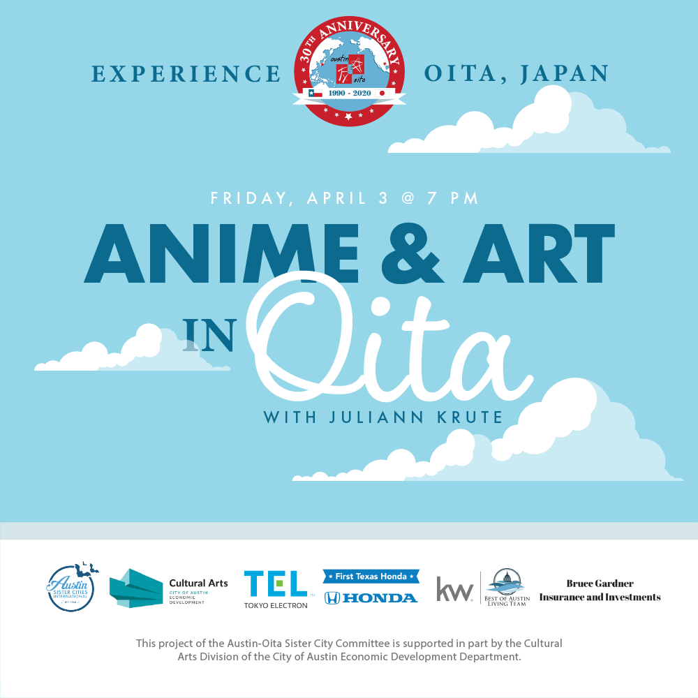 Anime and Art in Oita with Juliann Krute
