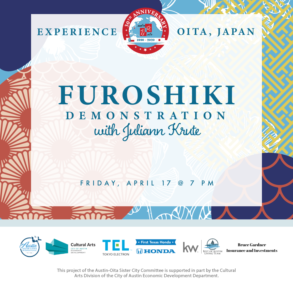 Furoshiki Demo with Juliann Krute