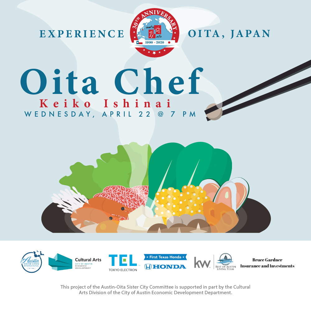 Cooking Demonstration with Oita Chef Keiko Ishinai